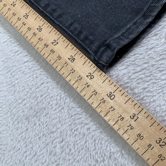 H&M Jeans Mens 32x32 (30x29) Black Skinny Stretch Denim Pants‎ Casual Slim Fit - Picture 8 of 13